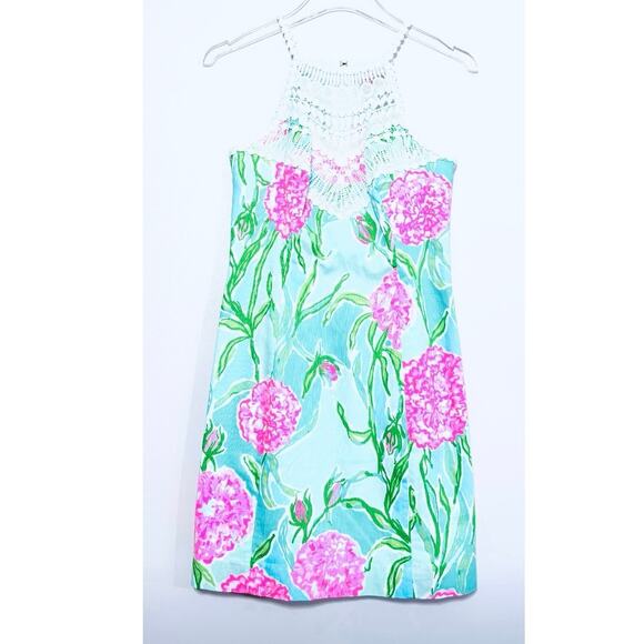 LILLY PULITZER PEARL SHIRLFT DRESS 0 - Picture 2 of 8